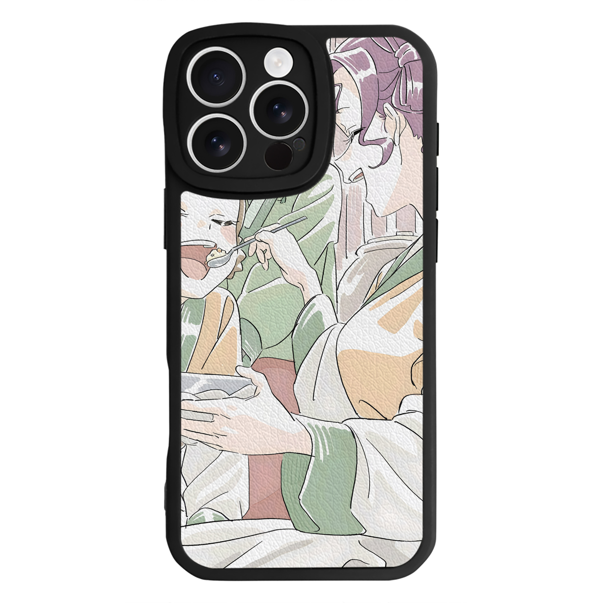 薬屋のひとりごと The Apothecary Diaries 【iPhone 16シリーズ対応】シリコンスマホケース（レザー調） 材質：シリコン